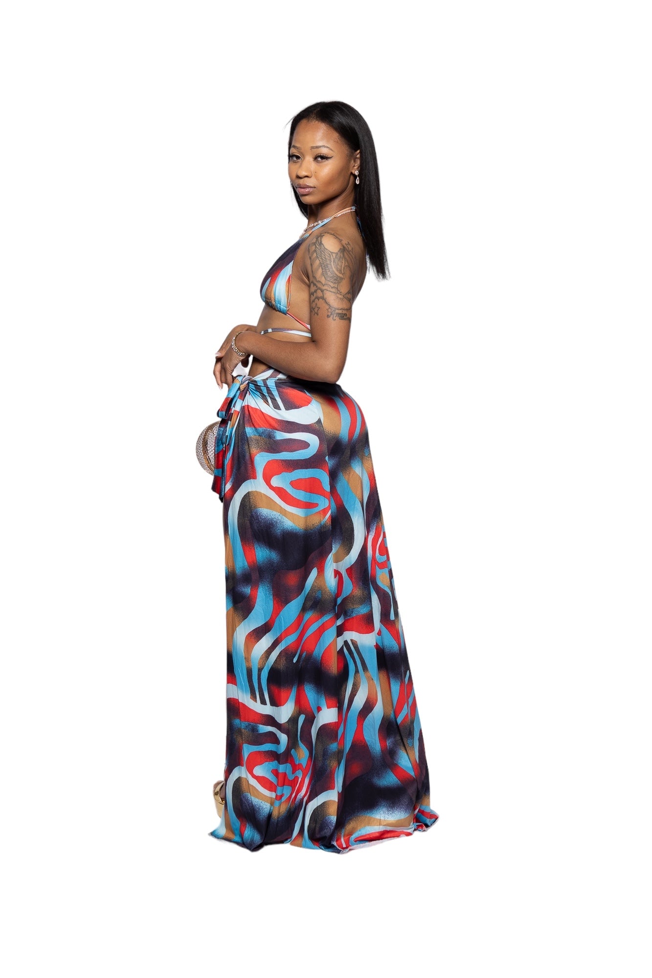 3 piece Maxi Swimsuit