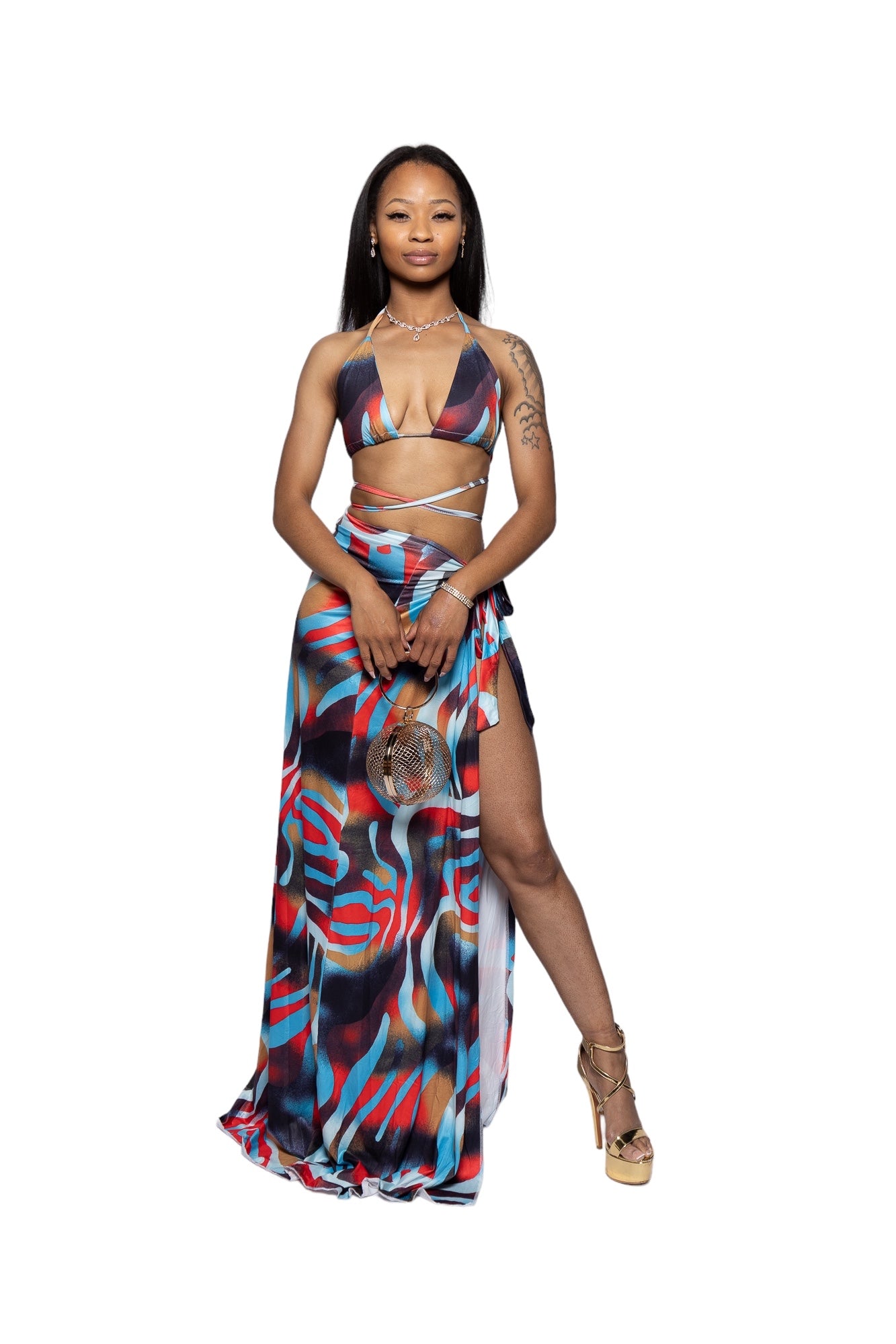 3 piece Maxi Swimsuit
